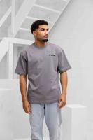 Off The Pitch Wardrobe Essentials T-Shirt Heren Grijs - Maat XS - Kleur: Grijs | Soccerfanshop