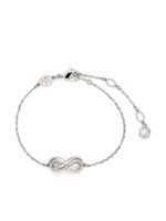 Swarovski bracelet Hyperbola serti de cristaux - Argent