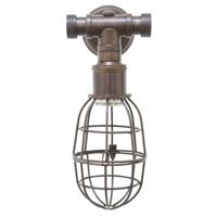 Messing Wandlamp Sandford Oud Koper Messing Wandlamp Sandford Oud Koper
