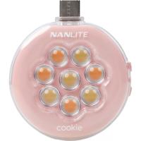 Nanlite cookie LED Mini Light (coral pink)