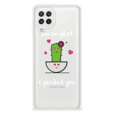 Samsung Galaxy A22 4G | M22 Telefoonhoesje met Naam Cactus Glad