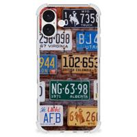 iPhone 16 Plus Anti-shock Hoesje met foto Kentekenplaten