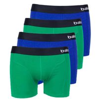 Apollo Bamboe boxershorts 4-pack groen - thumbnail