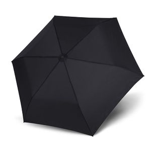 Knirps 7001.100 paraplu Compact Zwart Aluminium, Koolstofvezel Polyester