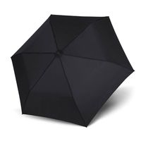 Knirps 7001.100 paraplu Compact Zwart Aluminium, Koolstofvezel Polyester - thumbnail