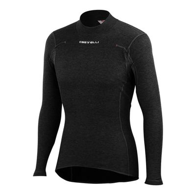 Castelli Flanders warm LS ondershirt zwart heren XXL