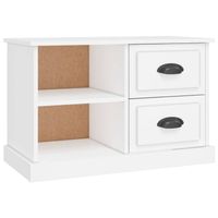 The Living Store TV-kast Trendy - TV-kast - 73 x 35.5 x 47.5 cm - wit - thumbnail