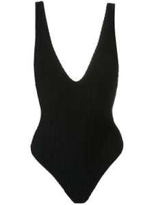 Clube Bossa maillot de bain à col v profond - Noir