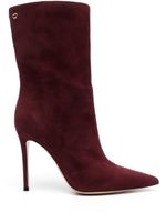 Gianvito Rossi bottines Reus en cuir 105 mm - Rouge