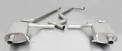 Remus uitlaat passend voor (cat-back) passend voor L+R Skoda Octavia RS Sedan/Station (type 5E) 80651503008067150500LR