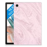 Samsung Galaxy Tab A8 2021/2022 Tablet Back Cover Marble Pink - Origineel Cadeau Vriendin