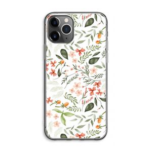Sweet little flowers: iPhone 11 Pro Max Transparant Hoesje