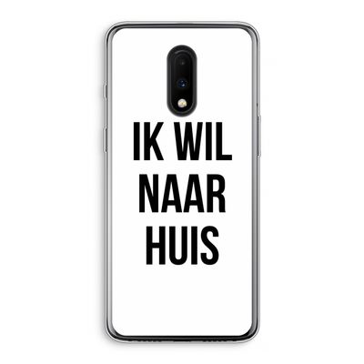 Ik wil naar huis: OnePlus 7 Transparant Hoesje