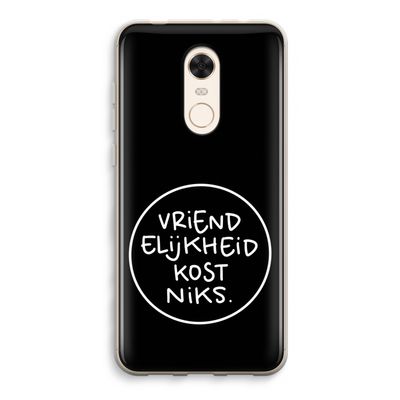 Vriendelijkheid: Xiaomi Redmi 5 Transparant Hoesje