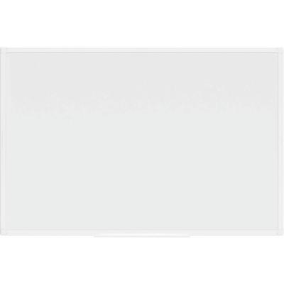 Maul Whiteboard MAULprimo (b x h) 90 cm x 60 cm Wit Kunststof coating Horizontaal- of verticaalformaat, Incl. opbergbakje