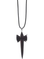 Gavello collier à pendentif croix Black Essenses - Noir