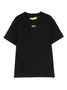 Off-White Kids t-shirt en coton Off Stamp - Noir