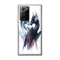 Yin Yang Dragons: Samsung Galaxy Note 20 Ultra / Note 20 Ultra 5G Transparant Hoesje