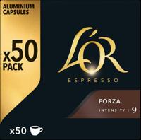 Douwe Egberts L&apos;Or Intensity koffiecapsules, Forza, pak van 50 stuks