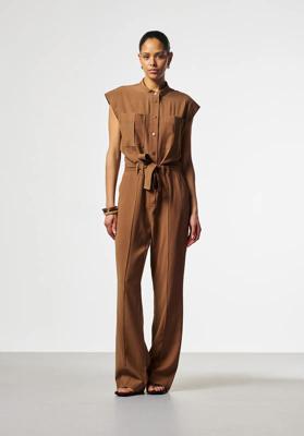 Aaiko Lisana Tencel Ten 545 Jumpsuit 181031 Hazelnut