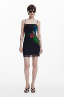 Mini-jurk kolibrie - BLACK - XS