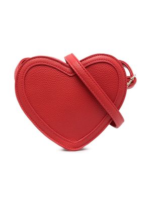 Molo sac porté épaule à design de cœur - Rouge