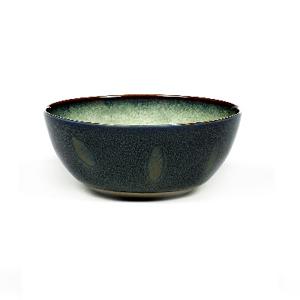 SERAX - Terres de Reves - Bowl M 13,5cm Misty Grey Dark Blue