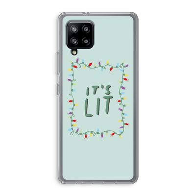 It's Lit: Samsung Galaxy A42 5G Transparant Hoesje