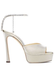 Jimmy Choo sandales Saeda à ornements en cristal