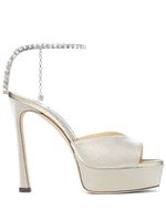 Jimmy Choo sandales Saeda à ornements en cristal