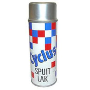 Cycplus Cyclus spuitlak 400cc zilver