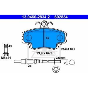 Ate Remblokset 13.0460-2834.2