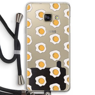 Bacon to my eggs #1: Samsung Galaxy A3 (2016) Transparant Hoesje met koord