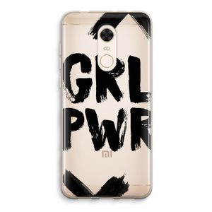 Girl Power #2: Xiaomi Redmi 5 Transparant Hoesje