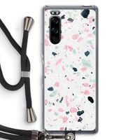 Terrazzo N°3: Sony Xperia 5 Transparant Hoesje met koord