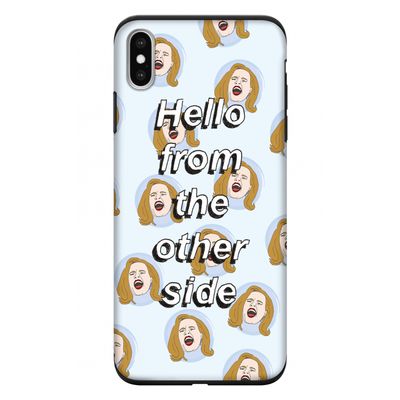 Hello: iPhone XS Max Tough Case