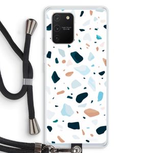 Terrazzo N°13: Samsung Galaxy S10 Lite Transparant Hoesje met koord