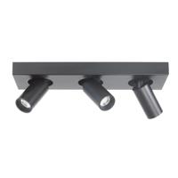 Highlight SpotEliano 3-lichts zwart - S7482.01