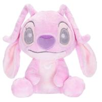 Disney stitch pluche snuggletime 23 cm rood