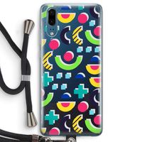 8-bit N°1: Huawei P20 Transparant Hoesje met koord