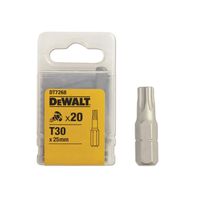 DeWalt Accessoires 25mm schroefbit voor Torx schroeven T30 - DT7268-QZ - thumbnail