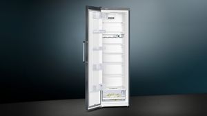 Siemens iQ300 KS36VVXDP koelkast Vrijstaand 346 l D Zwart, Roestvrijstaal
