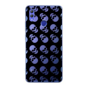 Musketon Skulls: Honor Note 10 Transparant Hoesje