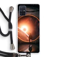Ephemeral: Samsung Galaxy A71 Transparant Hoesje met koord