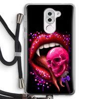 Dodelijk zoet: Honor 6X Transparant Hoesje met koord