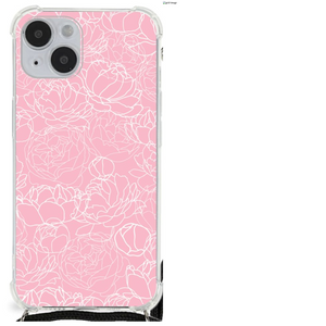 iPhone 14 Plus Case White Flowers