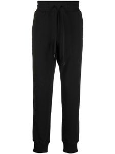 Versace Jeans Couture pantalon de jogging à bande logo - Noir