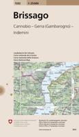 Wandelkaart - Topografische kaart 1332 Brissago | Swisstopo