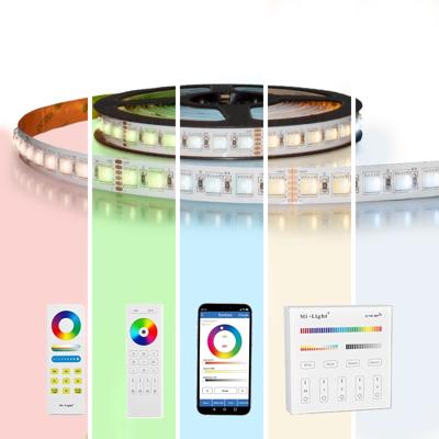 8 meter RGBWW led strip pro met 768 leds - complete set