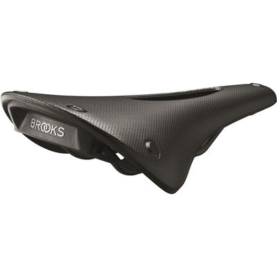 BROOKS zadel c15 carved cambium all weather zwart